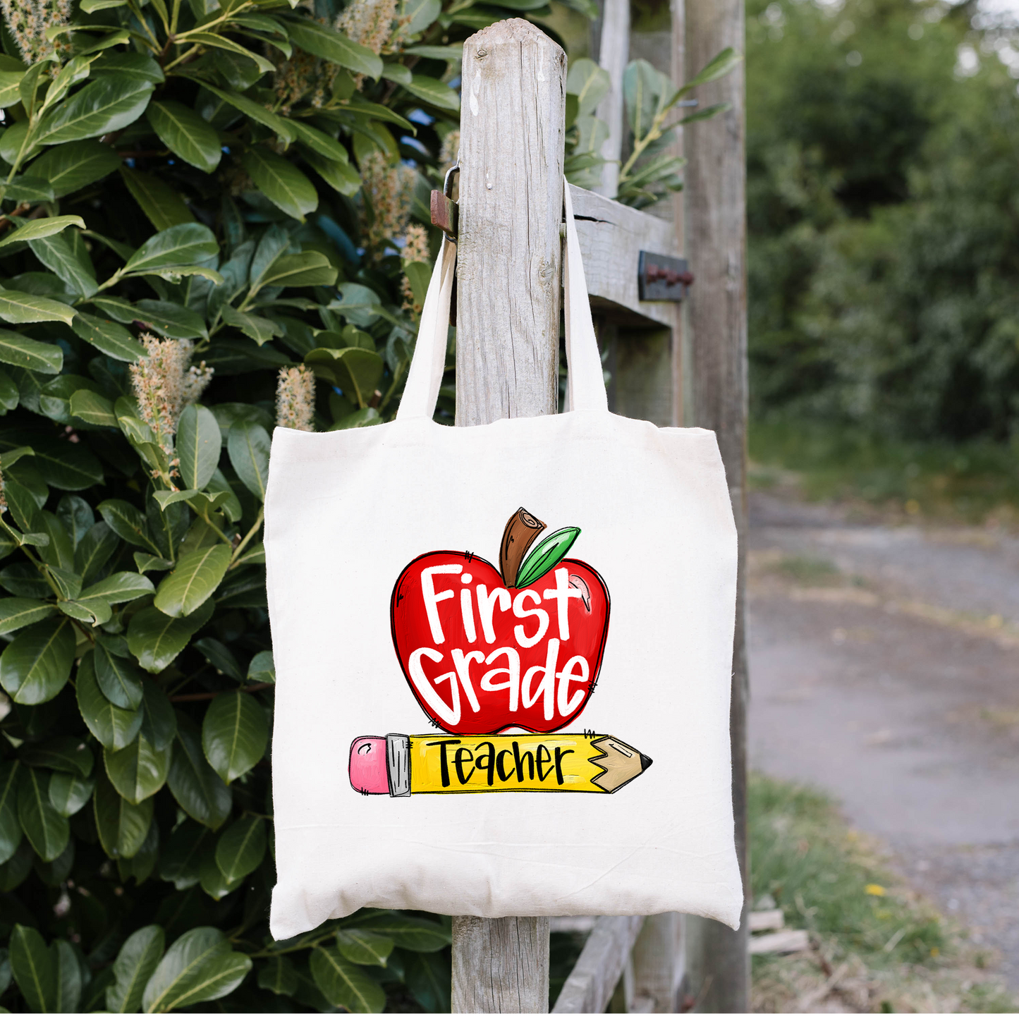First Grade Teacher Tote Bag