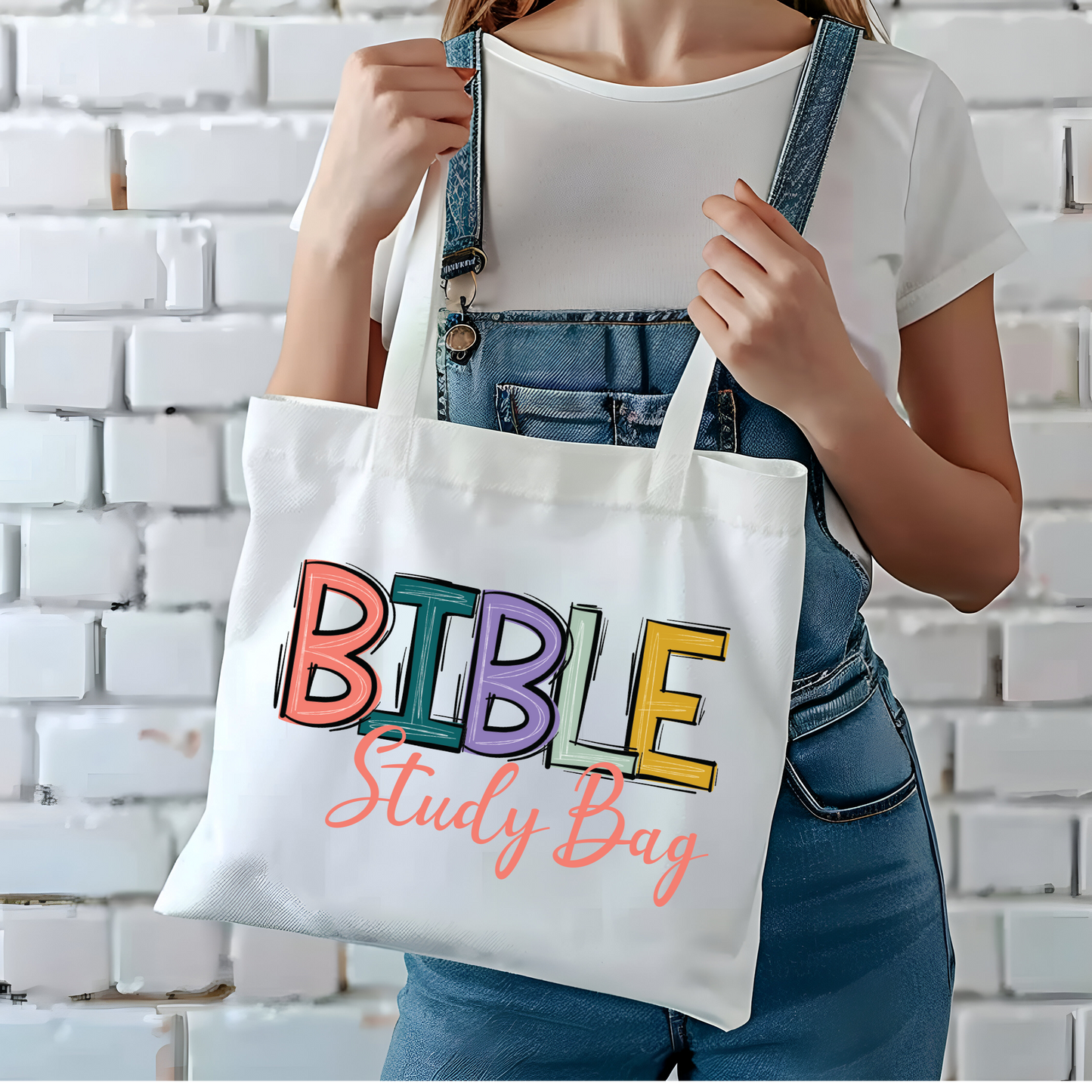 Bible Study Tote Bag