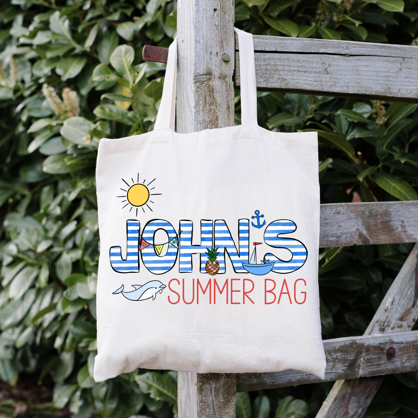 Classic Nautical Boys Themed Bag