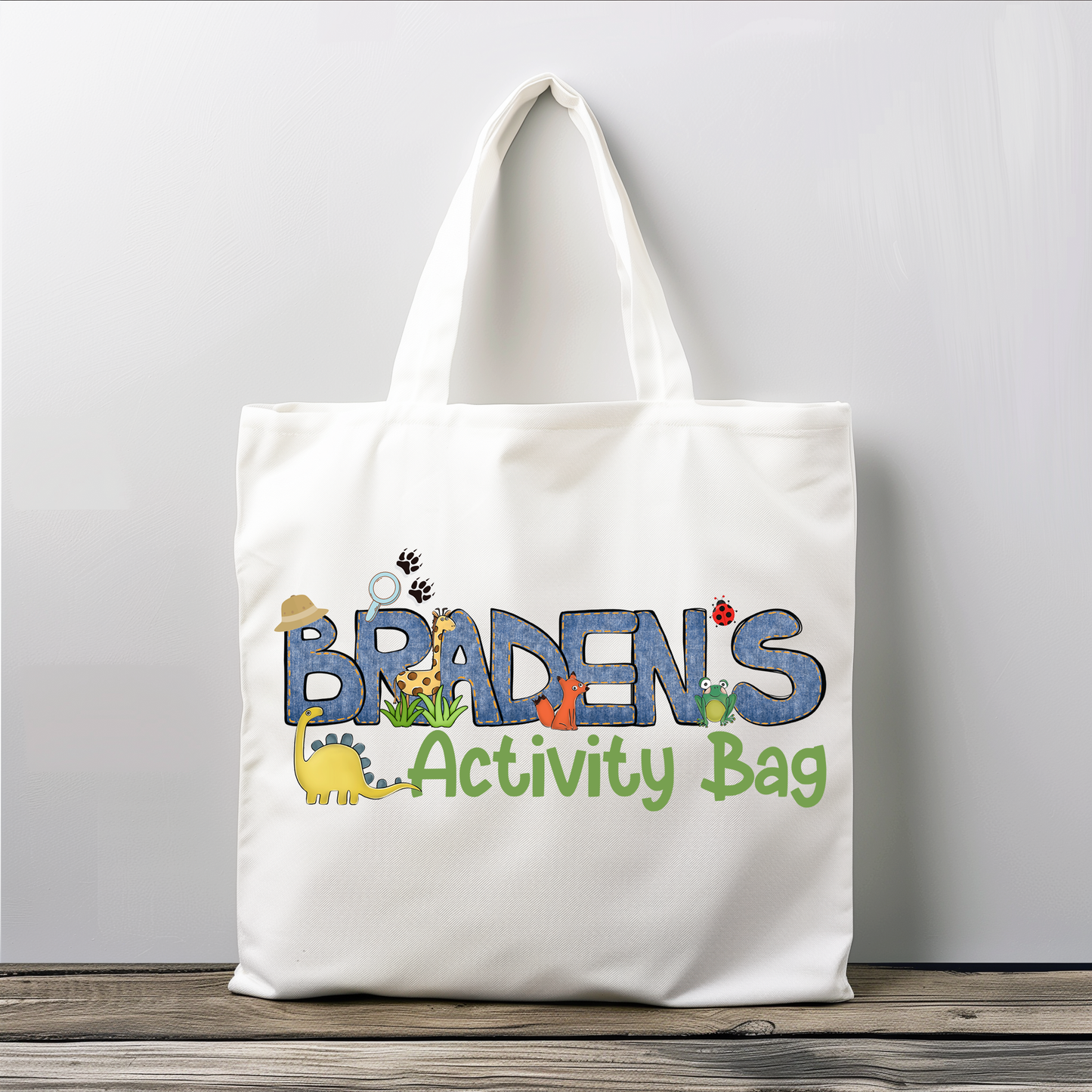 Boys Name Activity Bag