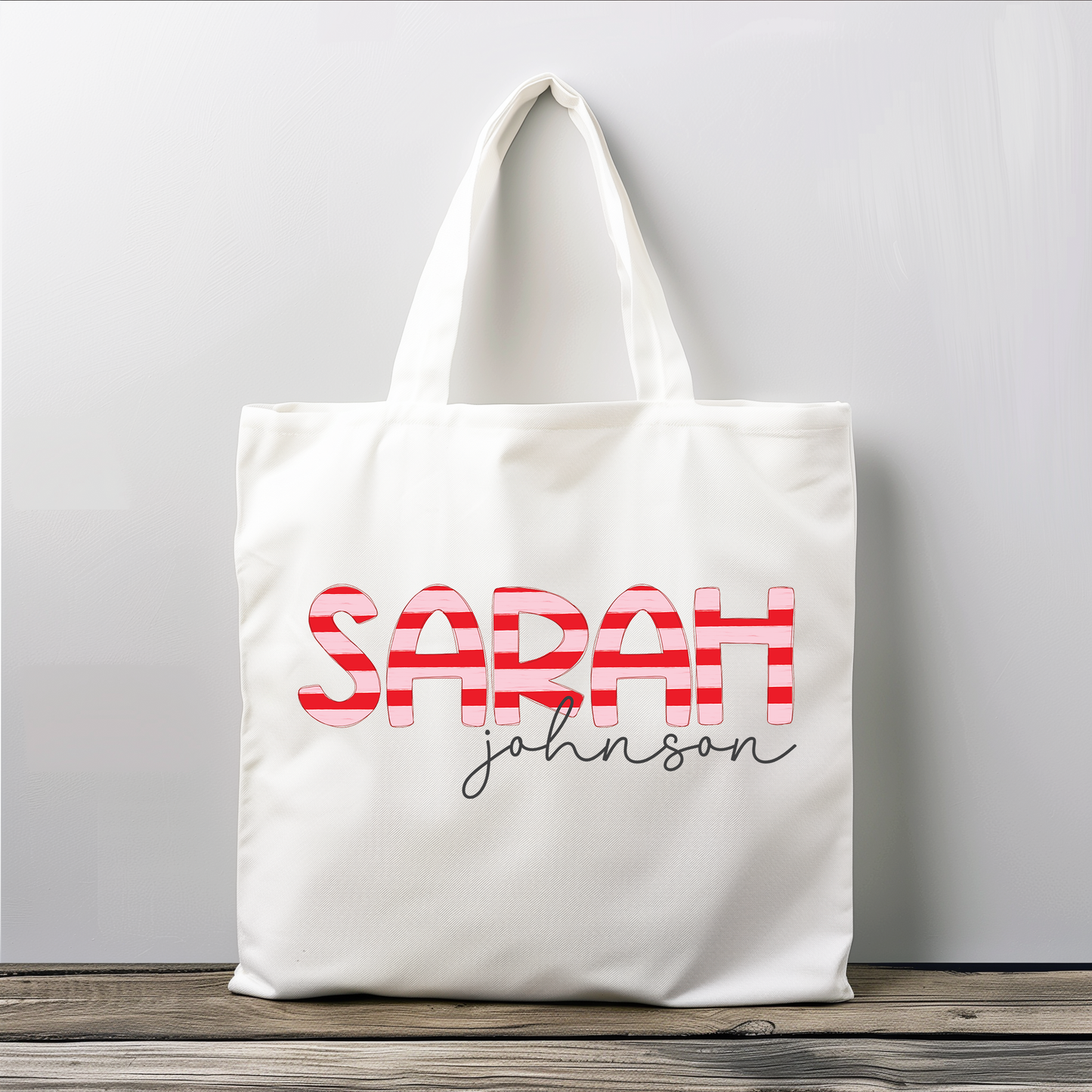 Girls Personalized Tote Bag